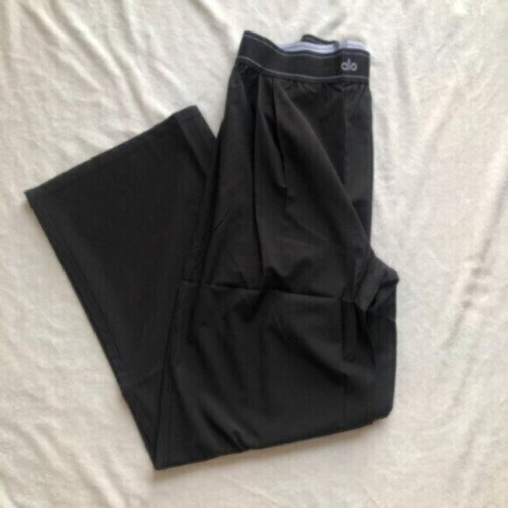 ALO Yoga Women's Black Suit Up Trouser🏃♀️👍 (Regular) - Picture 4 of 7